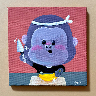 ゴリラとバナナ_2024年