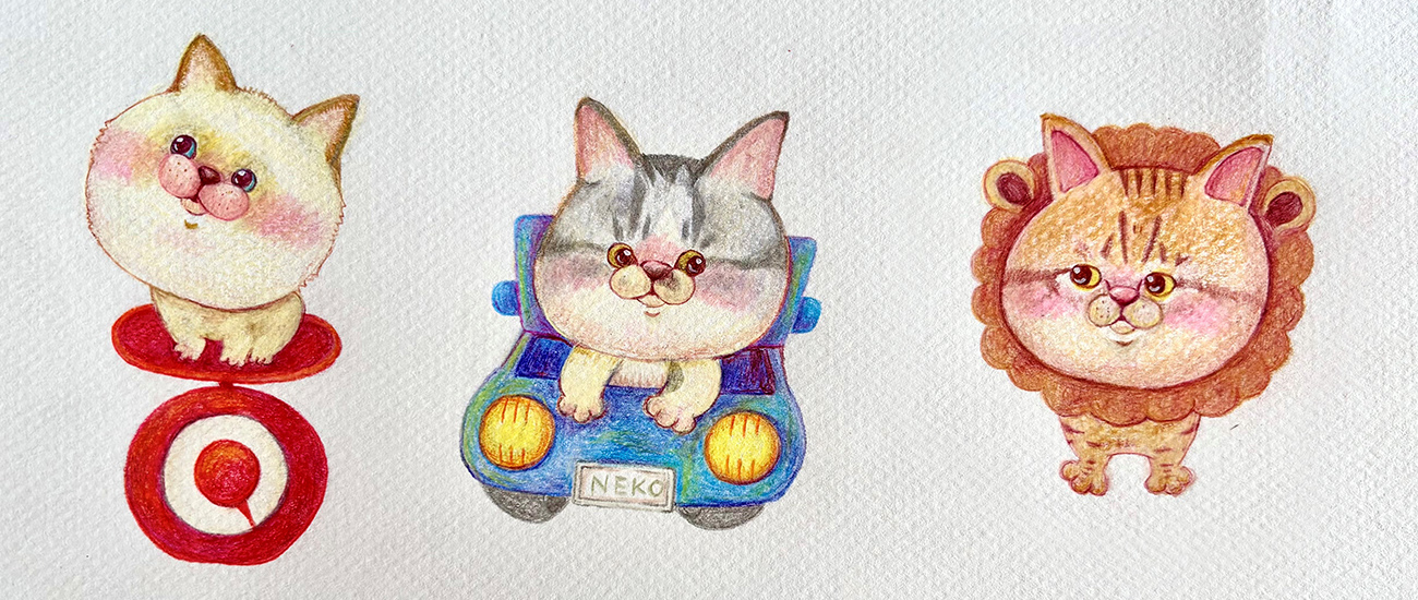 榎酒造様_2025年保護猫活動ラベル第1弾イラスト_1