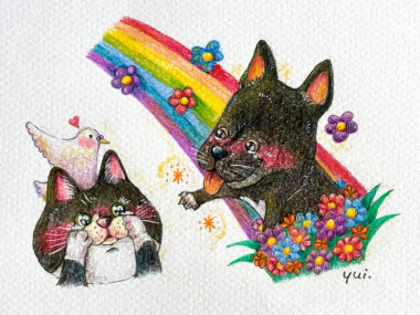 榎酒造様_2025年ハナハト蔵開き限定ラベル用イラスト_3