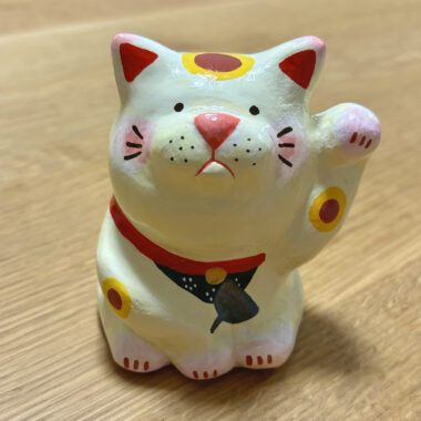 ヘラ持ち招き猫 2024年