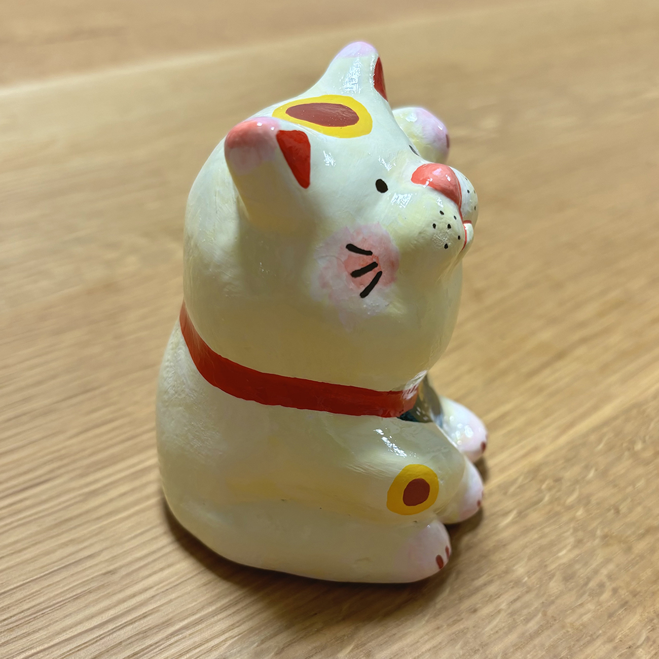 ヘラ持ち招き猫 2024年