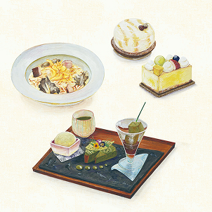 グランドプリンスホテル広島_ラウンジモロキニ様 メニュー表 2024年