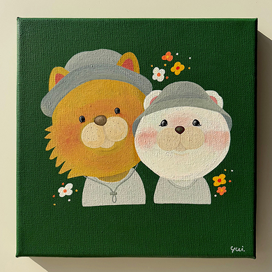 個人様_2024年アニマル似顔絵_A